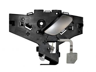 MANETA DE PUERTA INTERIOR CITROEN C5 2005-2008 CON PALANCA PLATA / BASE NEGRO / DELANTERA IZQUIERDA