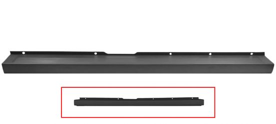PARACHOQUES FIAT DUCATO 2006-2014 TRASERO / GRIS / CENTRAL