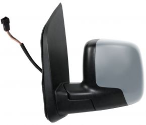 ESPEJO RETROVISOR FIAT QUBO 2009-2016 ELECTRICO / TERMICO / IMPRIMADO / IZQUIERDO