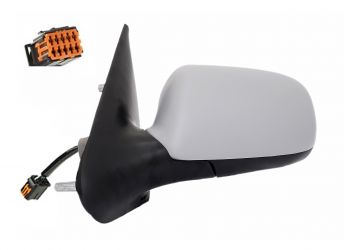 ESPEJO RETROVISOR CITROEN XSARA 1997-2000 ELECTRICO / CONECTOR CUADRADO / TERMICO / IMPRIMADO / IZQUIERDO
