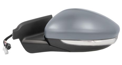 ESPEJO RETROVISOR CITROEN C4 CACTUS 2018-2020 ELECTRICO / TERMICO / PILOTO INTERMITENTE / LUZ CORTESIA / ABATIBLE ELECTRICAMENTE / IMPRIMADO / IZQUIERDO