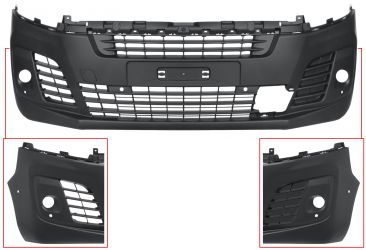 PARACHOQUES FIAT ULYSSE 2022-> DELANTERO / CON ANTINIEBLAS / CON DETECTOR DE OBSTACULOS / CON SENSOR / PARK ASSIST 