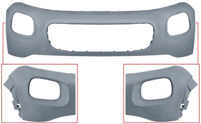 PARACHOQUES CITROEN C3 AIRCROSS 2017-2020 DELANTERO / SUPERIOR / IMPRIMADO