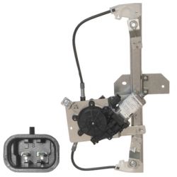ELEVALUNAS DACIA DUSTER 2010-2013 ELECTRICO / CON MOTOR / 2 PINS / TRASERO DERECHO