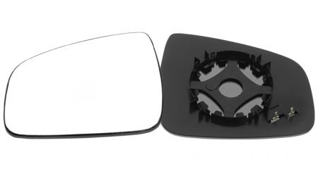 CRISTAL RETROVISOR DACIA DUSTER 2013-2018 CON SOPORTE / TERMICO / CONVEXO / IZQUIERDO