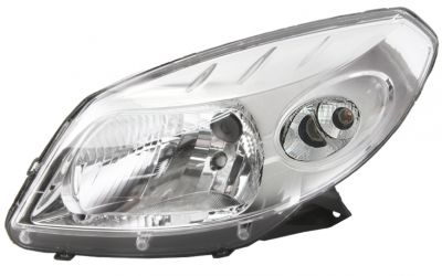 FARO DACIA SANDERO 2008-2013 BASE CROMADA / IZQUIERDO