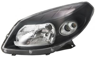 FARO DACIA SANDERO 2008-2013 BASE NEGRA / IZQUIERDO