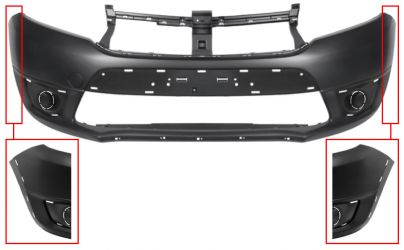 PARACHOQUES DACIA SANDERO 2013-2017 DELANTERO / MODELO STEPWAY
