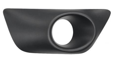 MOLDURA DACIA SANDERO 2013-2017 PARACHOQUES DELANTERO / CON ANTINIEBLAS / NEGRA / MODELO STEPWAY / DERECHA