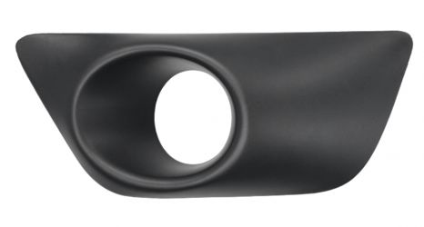 MOLDURA DACIA SANDERO 2013-2017 PARACHOQUES DELANTERO / CON ANTINIEBLAS / NEGRA / MODELO STEPWAY / IZQUIERDA