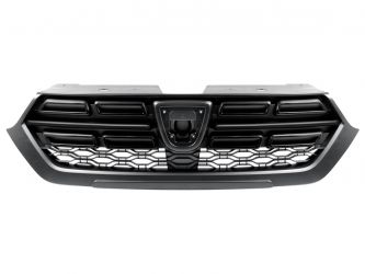 REJILLA DACIA DOKKER 2017-2021 FRENTE / MOLDURA NEGRA BRILLANTE