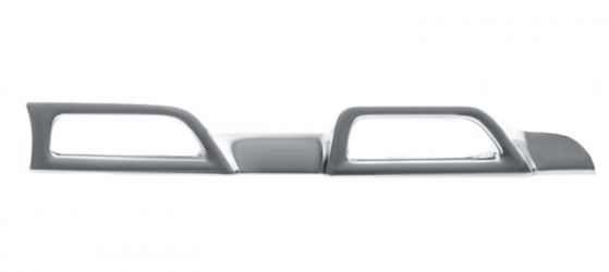 MOLDURA REJILLA DACIA DUSTER 2013-2018 FRENTE / CROMADA / INFERIOR / DERECHA