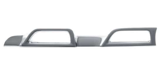 MOLDURA REJILLA DACIA DUSTER 2013-2018 FRENTE / CROMADA / INFERIOR / IZQUIERDA