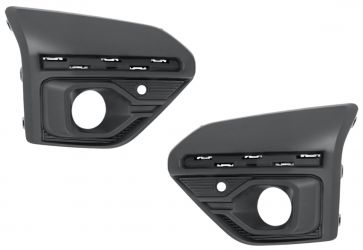 KIT REJILLAS DACIA JOGGER 2021-> PARACHOQUES DELANTERO / CON SENSOR / IZQUIERDA+DERECHA