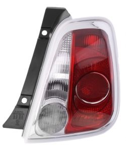 PILOTO TRASERO FIAT 500 2007-2015 BORDE GRIS / DERECHO