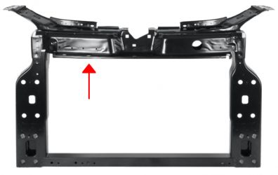 FRENTE INTERNO FIAT 500 2007-2015 DELANTERO