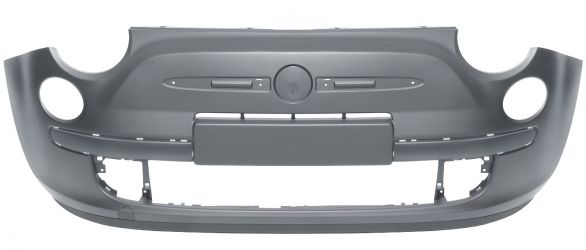 PARACHOQUES FIAT 500 2007-2015 DELANTERO / CON AGUJEROS MOLDURAS / IMPRIMADO