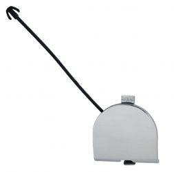 TAPAGANCHO FIAT 500 2007-2015 PARACHOQUES TRASERO / CROMADO