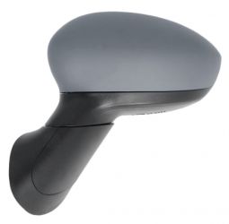 ESPEJO RETROVISOR FIAT 500 2007-2015 MECANICO / IMPRIMADO / IZQUIERDO