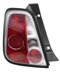 PILOTO TRASERO FIAT 500 2007-2015 BORDE NEGRO / IZQUIERDO