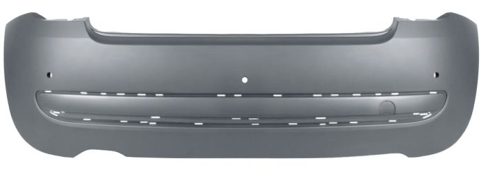 PARACHOQUES FIAT 500 2012-2015 TRASERO / CON AGUJEROS MOLDURAS / CON SENSOR 3 / IMPRIMADO