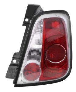 PILOTO TRASERO FIAT 500C 2009-2015 CABRIO / BORDE NEGRO / DERECHO