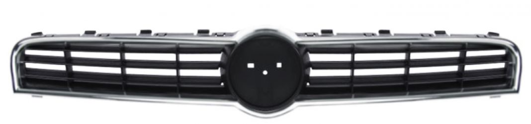 REJILLA FIAT BRAVO 2007-2014 FRENTE / NEGRO BRILLANTE / MARCO CROMADA