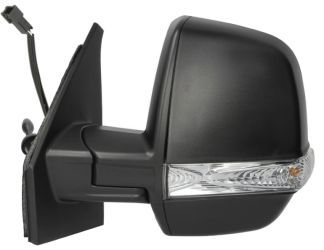 ESPEJO RETROVISOR OPEL COMBO 2012-2018 2 CRISTALES / MECANICO / PILOTO INTERMITENTE / IZQUIERDO