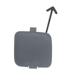 TAPAGANCHO FIAT PANDA 2003-2011 PARACHOQUES DELANTERO / IMPRIMADO