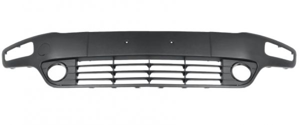 MOLDURA PARACHOQUES FIAT PUNTO EVO 2009-2012 DELANTERO / CON ANTINIEBLAS / NEGRO CARBON / CENTRAL