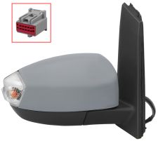 ESPEJO RETROVISOR FORD C-MAX 2010-2015 ELECTRICO / TERMICO / LUZ CORTESIA / ABATIBLE ELECTRICAMENTE / IMPRIMADO / DERECHO