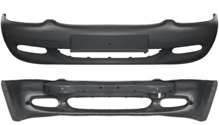 PARACHOQUES FORD ESCORT 1995-1999 DELANTERO / MODELO GHIA / CON ANTINIEBLAS / CON TRAVIESA PLASTICO