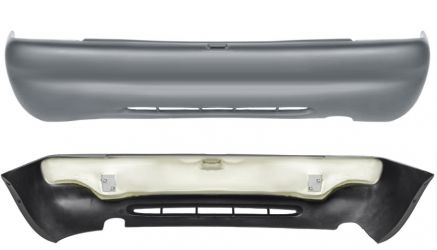 PARACHOQUES FORD ESCORT 1995-1999 TRASERO / CON REFUERZO / IMPRIMADO