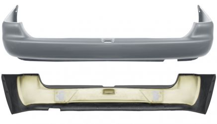 PARACHOQUES FORD ESCORT 1995-1999 TRASERO / MODELO FAMILIAR / CON REFUERZO / IMPRIMADO