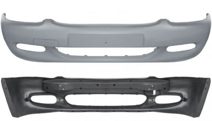 PARACHOQUES FORD ESCORT 1995-1999 DELANTERO / MODELO GHIA / CON ANTINIEBLAS / CON TRAVIESA PLASTICO / IMPRIMADO