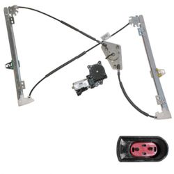 ELEVALUNAS FORD FIESTA 2002-2006 3 PUERTAS / ELECTRICO / CON MOTOR / 2 PINS / DELANTERO IZQUIERDO