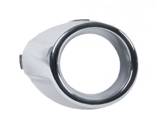 CERQUILLO ANTINIEBLAS FORD FIESTA 2008-2013 PARACHOQUES DELANTERO / CROMADO / DERECHO