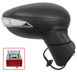 ESPEJO RETROVISOR FORD FIESTA 2013-2017 ELECTRICO / TERMICO / PILOTO / DERECHO