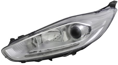 FARO FORD FIESTA 2013-2017 BASE CROMADA / LED / IZQUIERDO