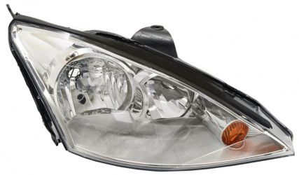 FARO FORD FOCUS 2001-2005 BASE CROMADA / DERECHO