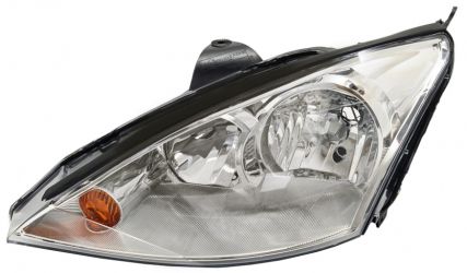 FARO FORD FOCUS 2001-2005 BASE CROMADA / IZQUIERDO