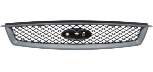 REJILLA FORD FOCUS 2005-2008 FRENTE / NEGRO BRILLANTE / BORDE IMPRIMADO