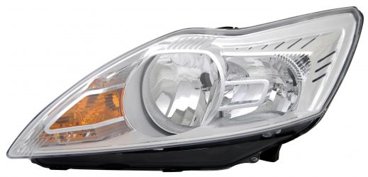 FARO FORD FOCUS 2008-2011 BASE CROMADA / IZQUIERDO