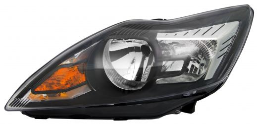 FARO FORD FOCUS 2008-2011 BASE NEGRA / CROMADA / IZQUIERDO
