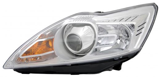 FARO FORD FOCUS 2008-2011 XENON / BASE CROMADA / IZQUIERDO