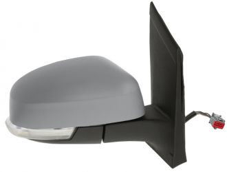 ESPEJO RETROVISOR FORD FOCUS 2008-2011 ELECTRICO / TERMICO / PILOTO / LUZ CORTESIA / ABATIBLE ELECTRICAMENTE / IMPRIMADO / DERECHO