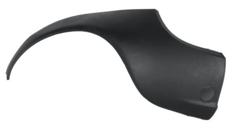 PARACHOQUES FORD KA 2001-2008 TRASERO / NEGRO / IZQUIERDO