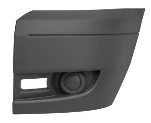 PUNTERA FORD TRANSIT 2006-2013 DELANTERA / SIN ANTINIEBLA / GRIS OSCURO / IZQUIERDA