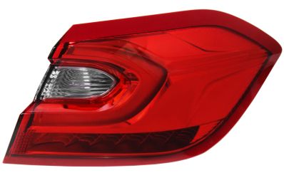 PILOTO TRASERO FORD FIESTA 2017-2021 EXTERIOR / LED / DERECHO