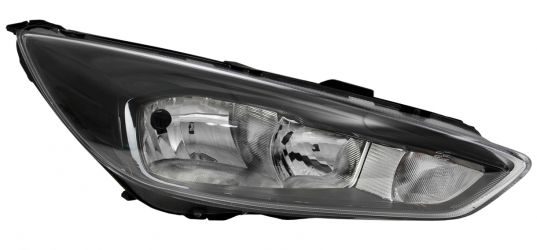 FARO FORD FOCUS 2015-2018 BASE NEGRA / LAMPARA H7+H15 / DERECHO